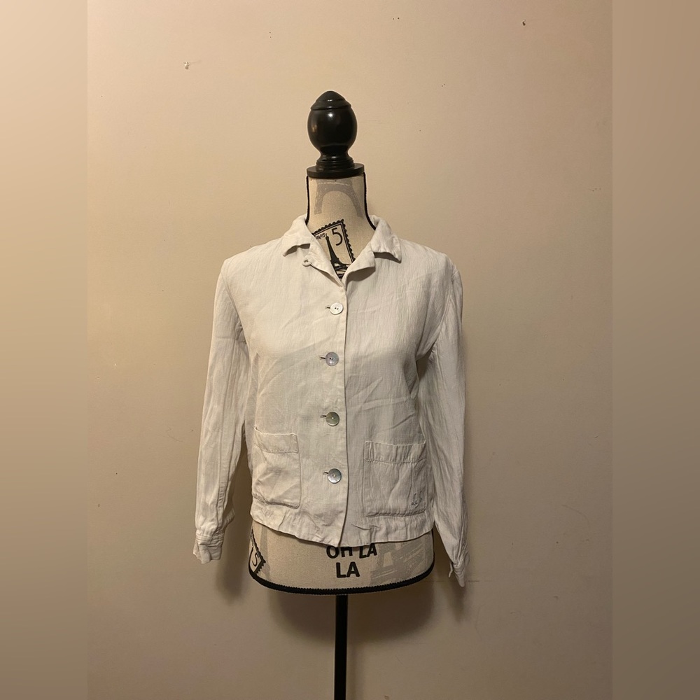 Wilfred Linen button down top